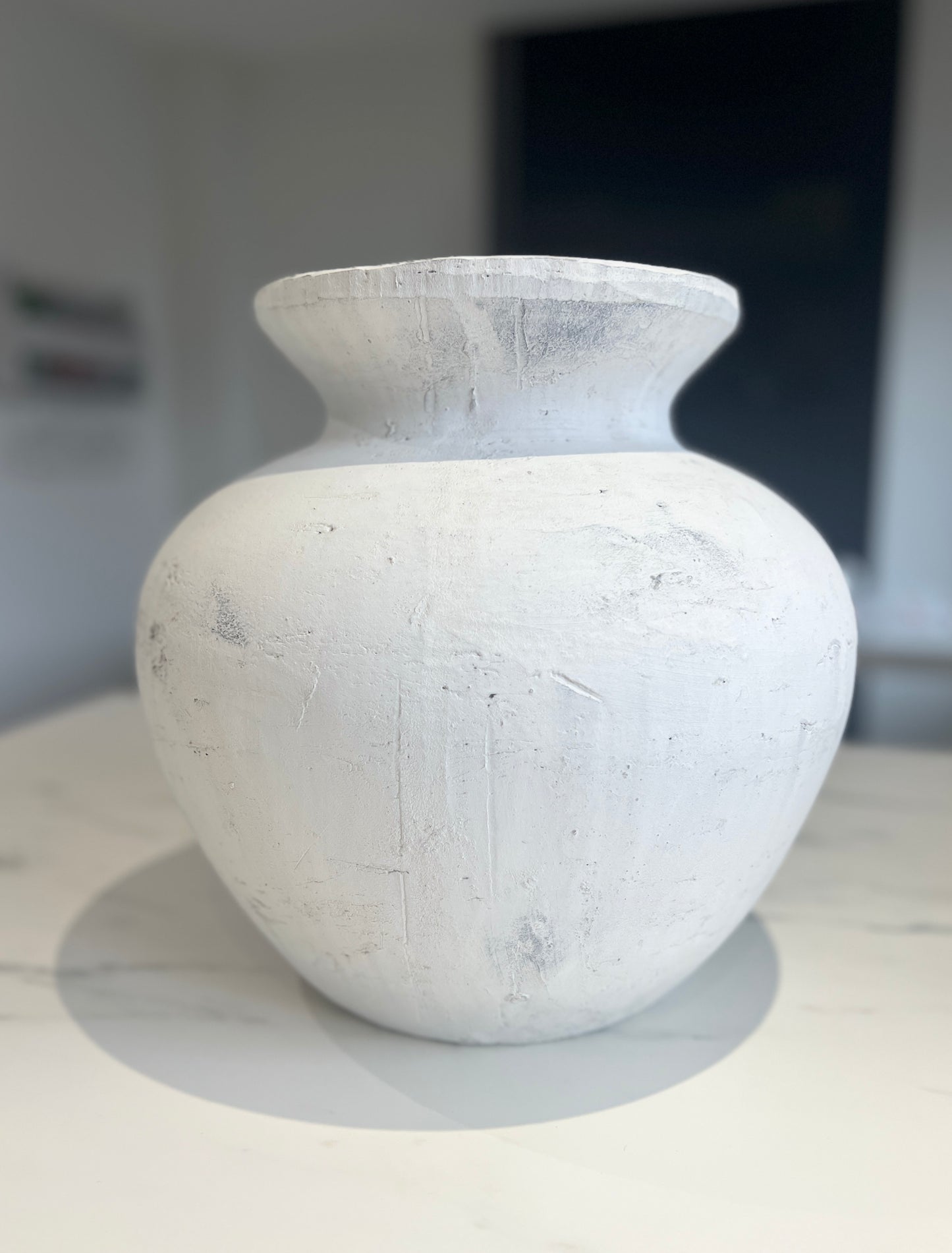 White Antique Vase