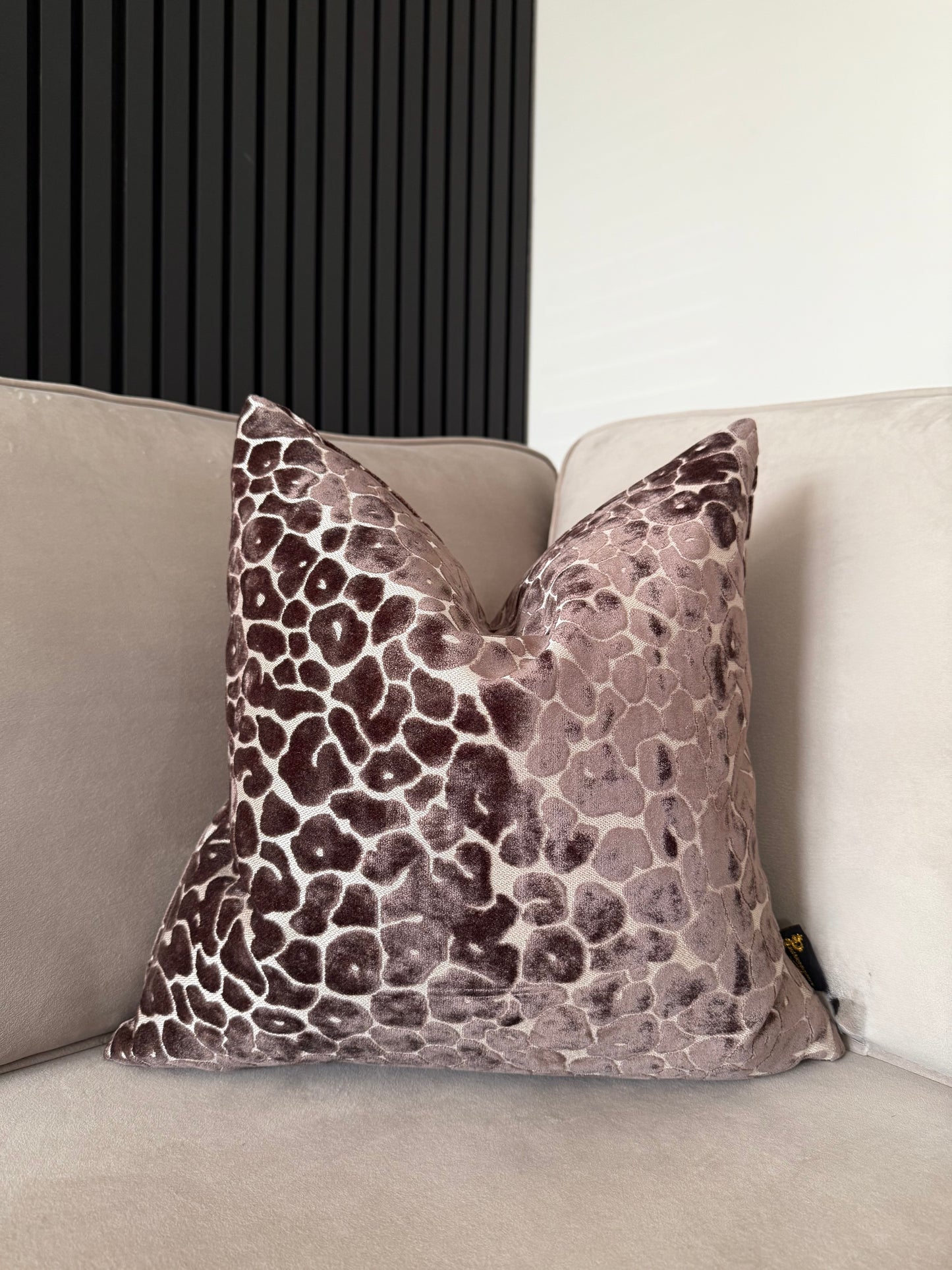 Spot On Chocolate Cushion 16”