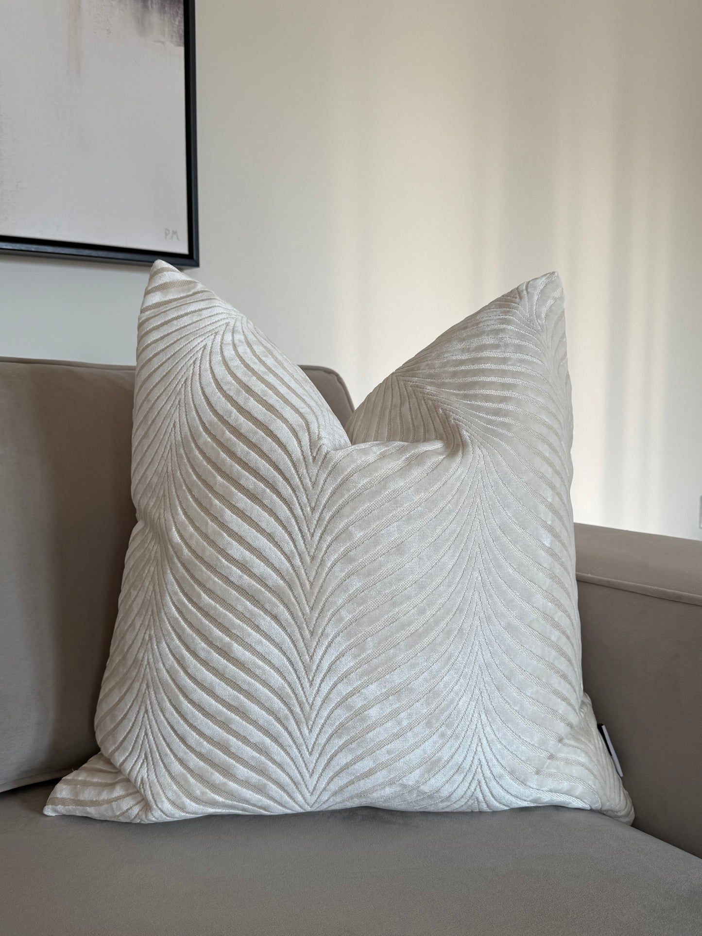 Rada Ivory Large Cushion 22"