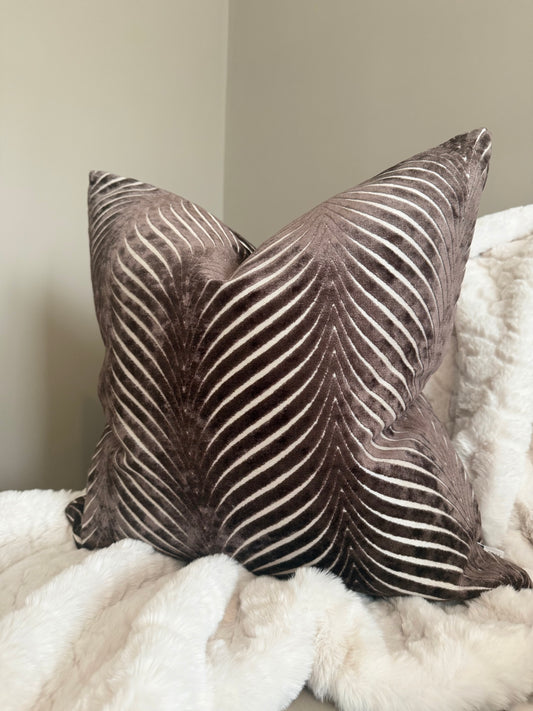 Rada Chocolate Large Cushion 22"