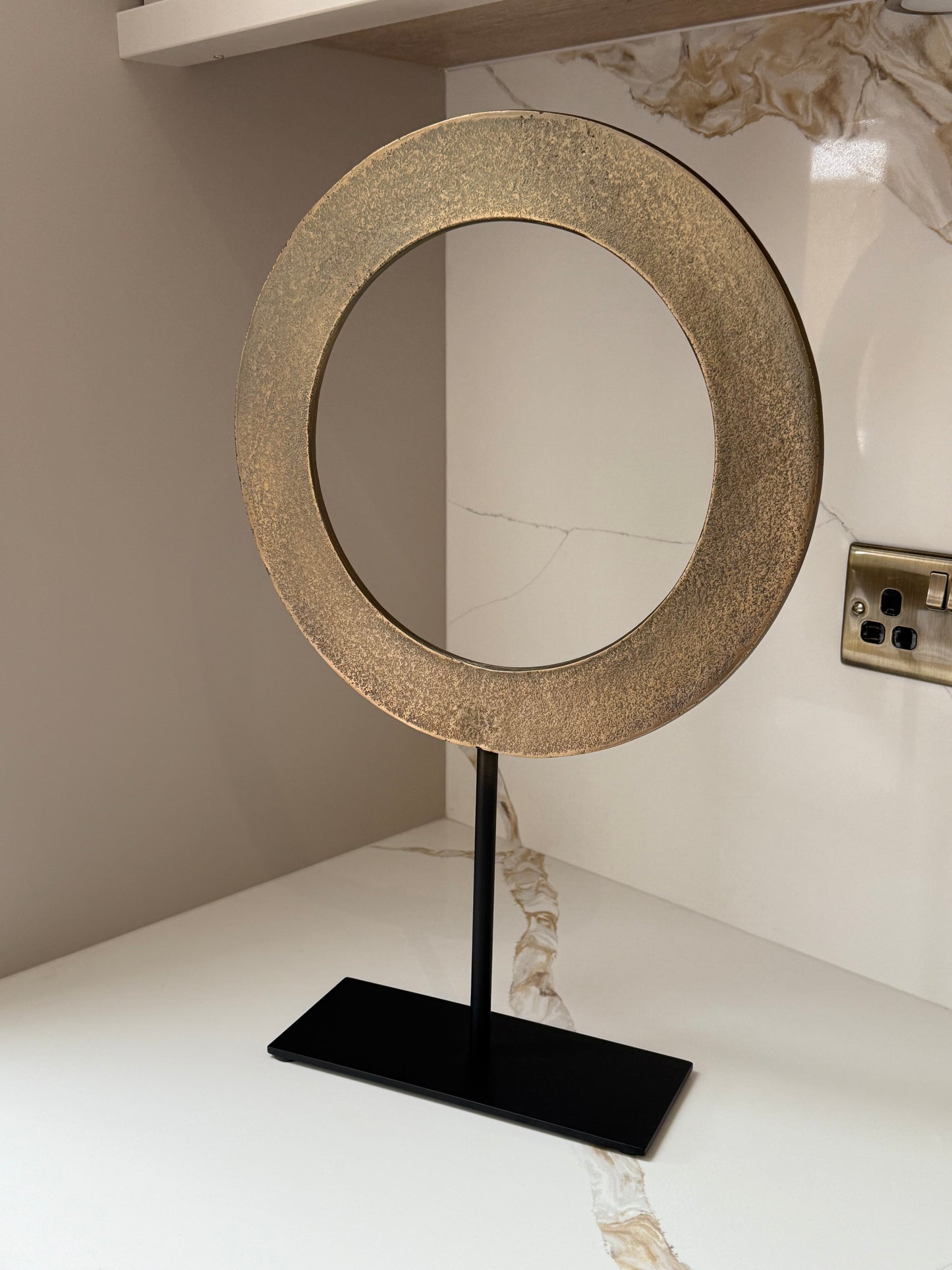 WAIWO Antique Bronze Ornament On Base