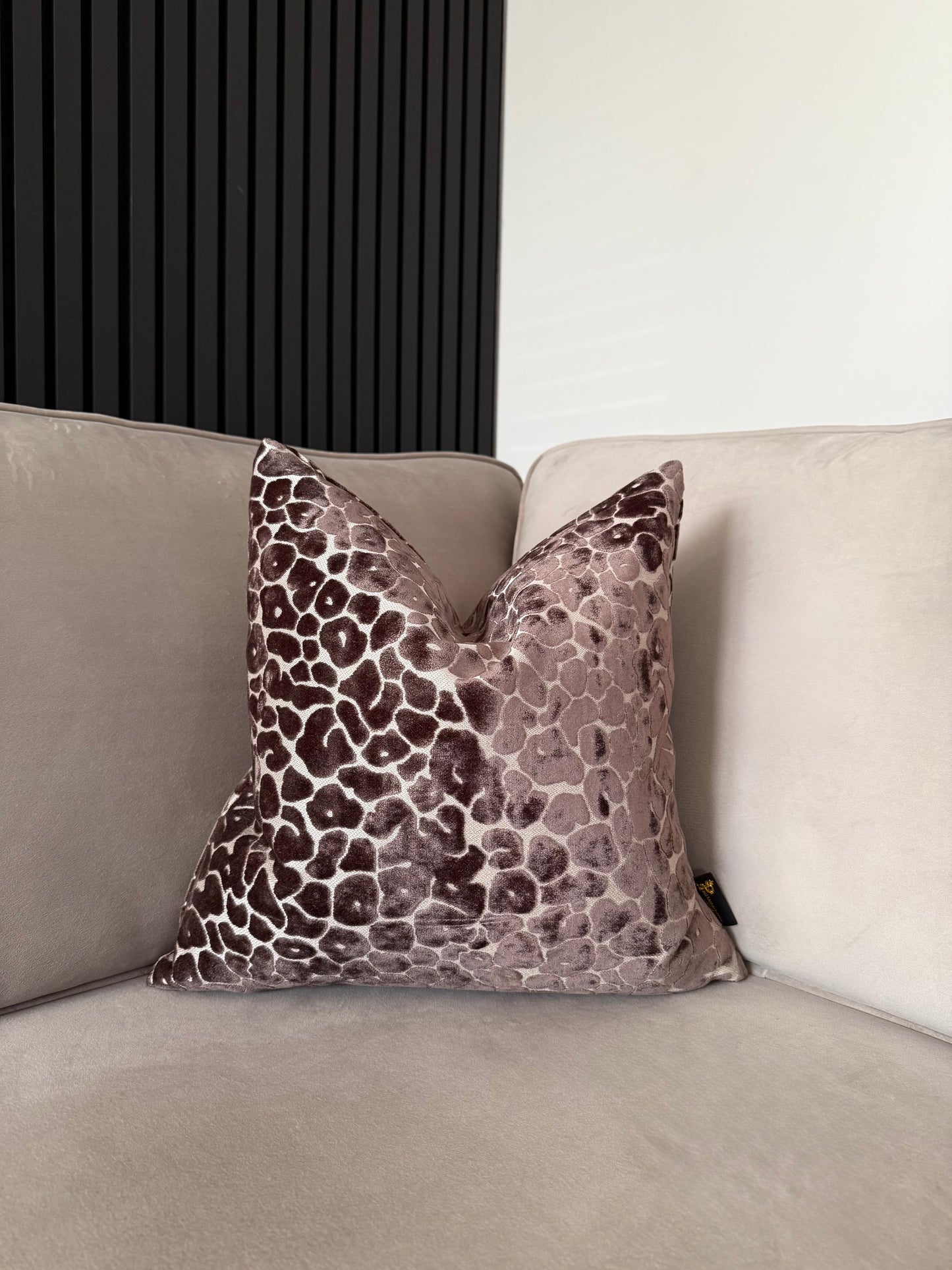Spot On Chocolate Cushion 16”