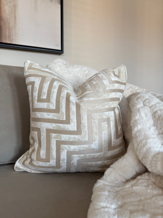 Amazing Ivory Cushion 16”