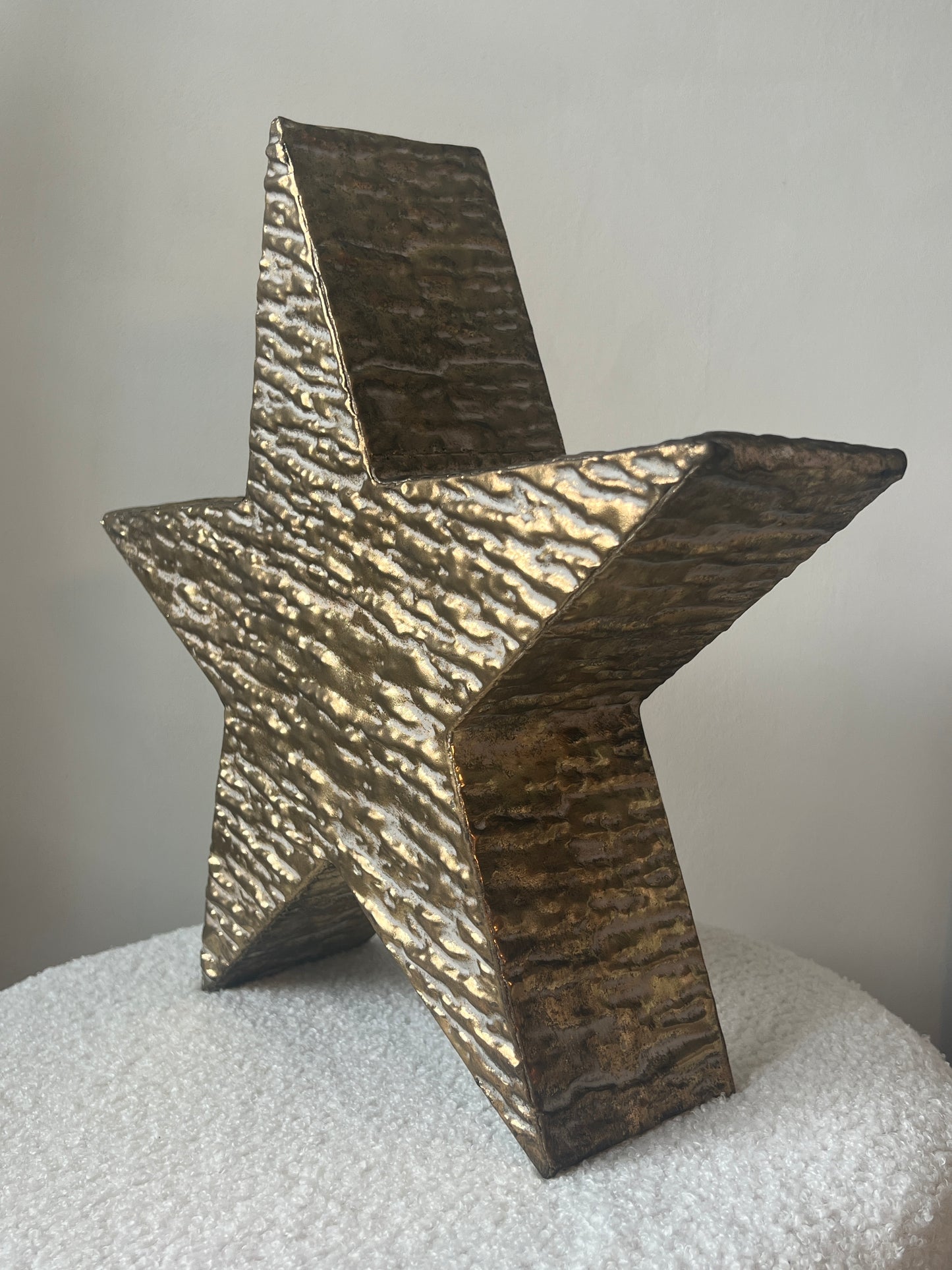Gold Freestanding Star Ornament