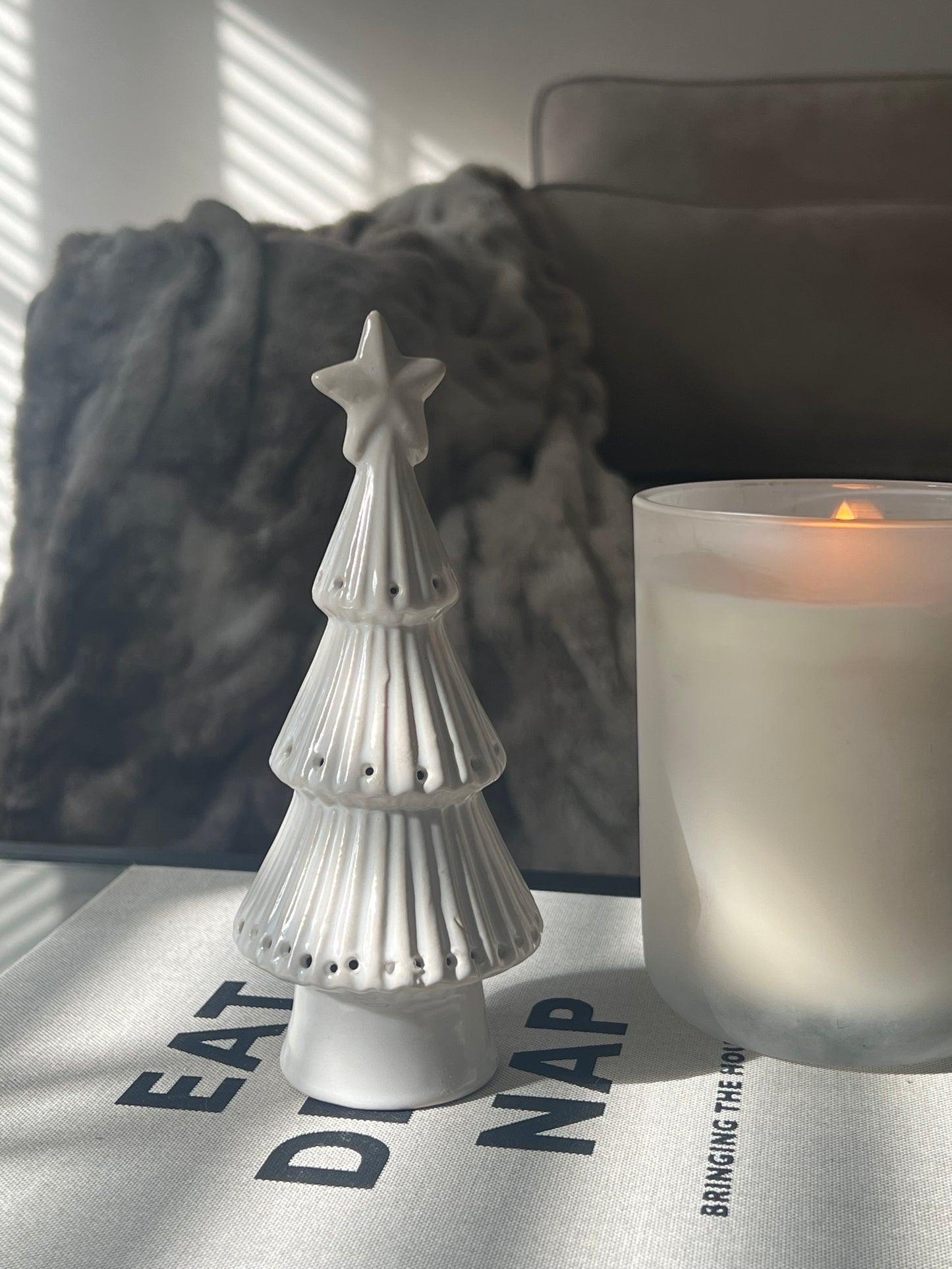 Porcelain Light-Up Christmas Tree