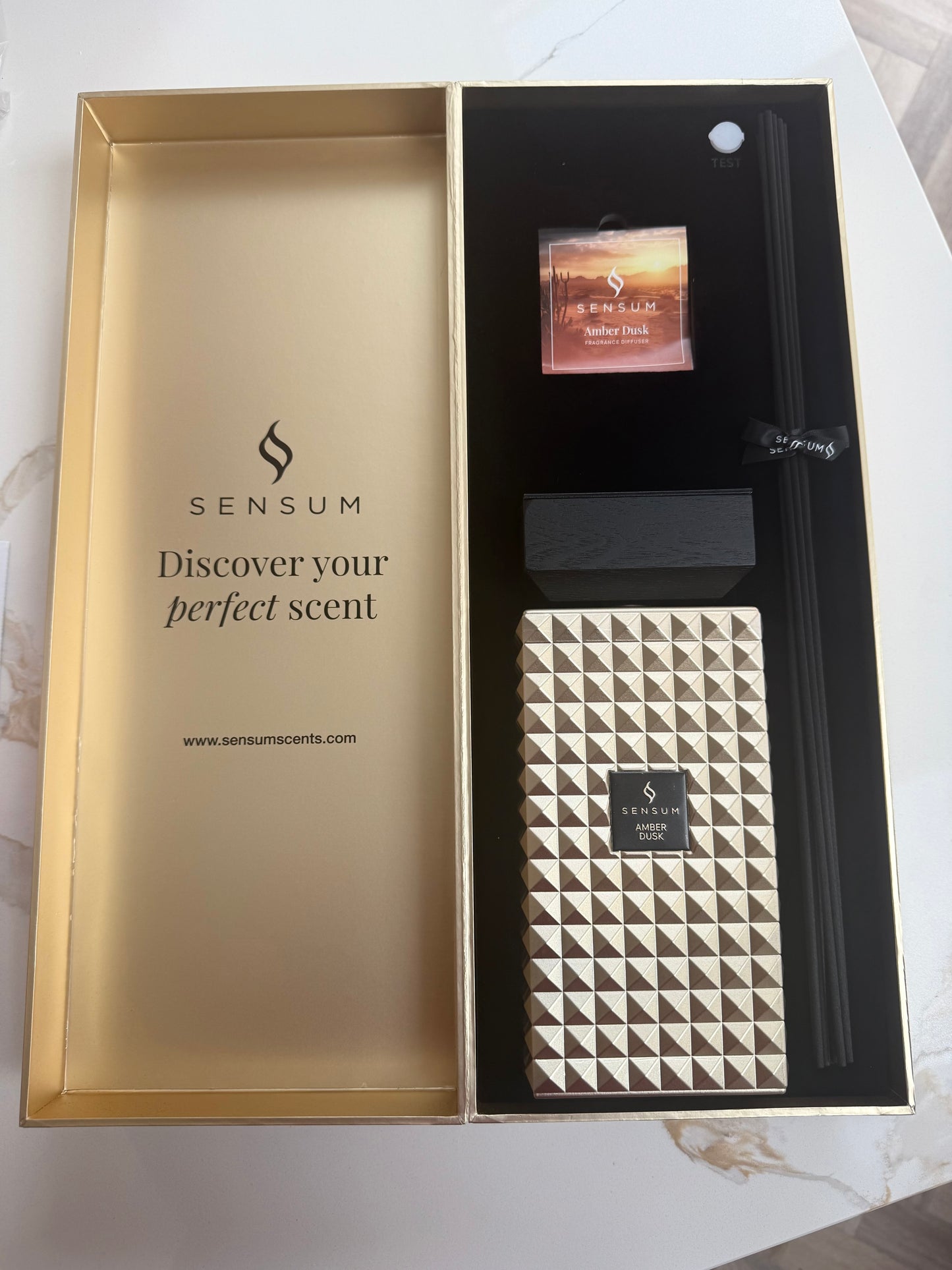 Sensum Scents Amber Dusk 1000ml Reed Diffuser