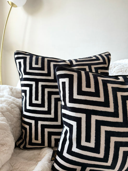 Amazing Black Cushion 16”