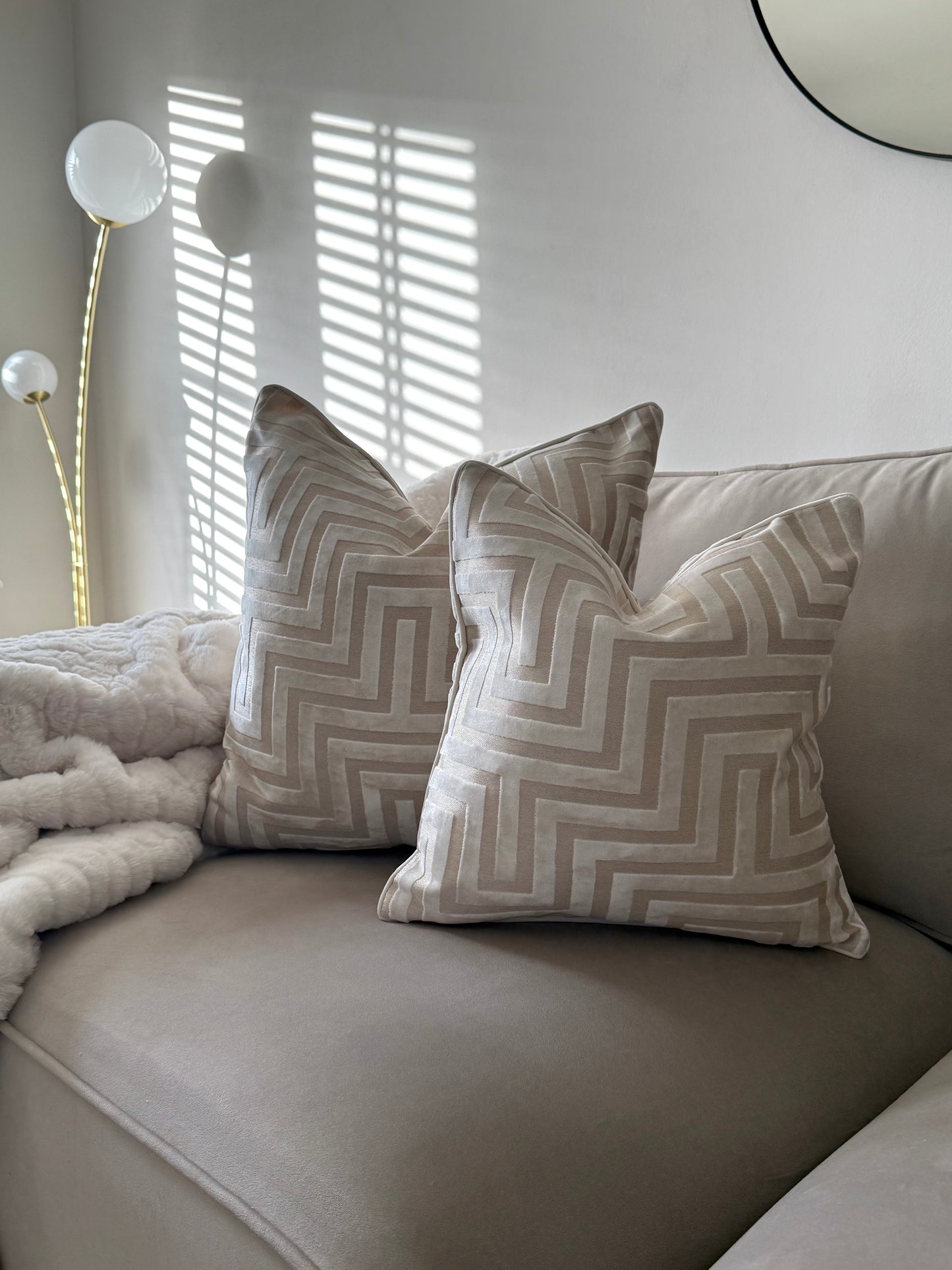 Amazing Ivory Large Cushion 22”