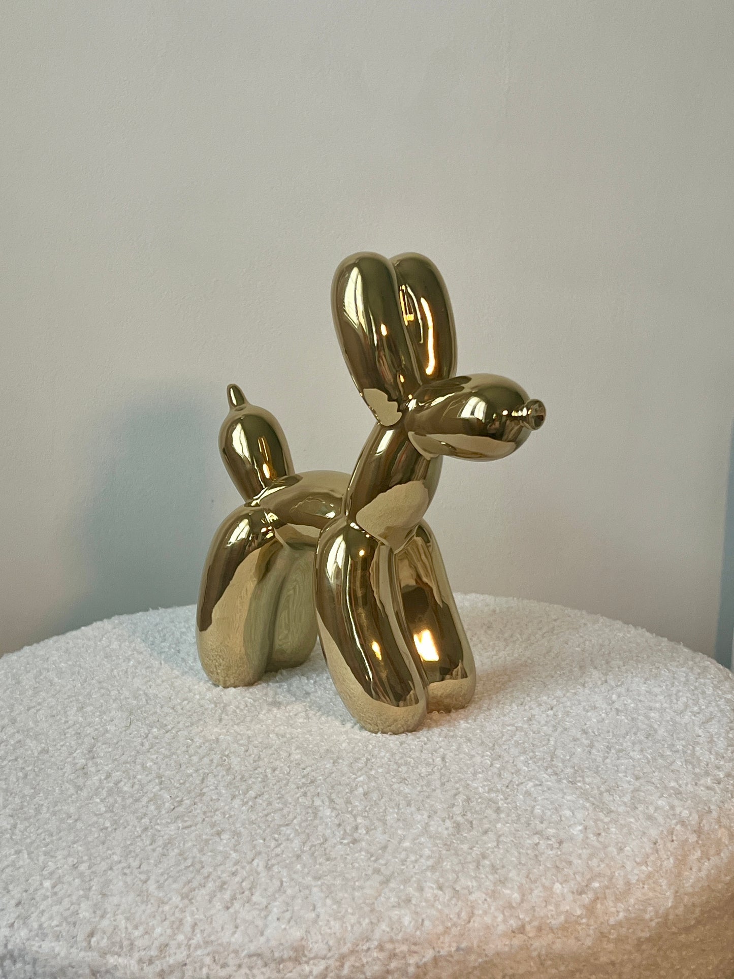 Gold Balloon Dog Ornament