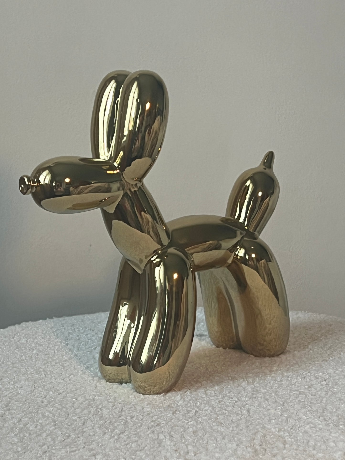 Gold Balloon Dog Ornament