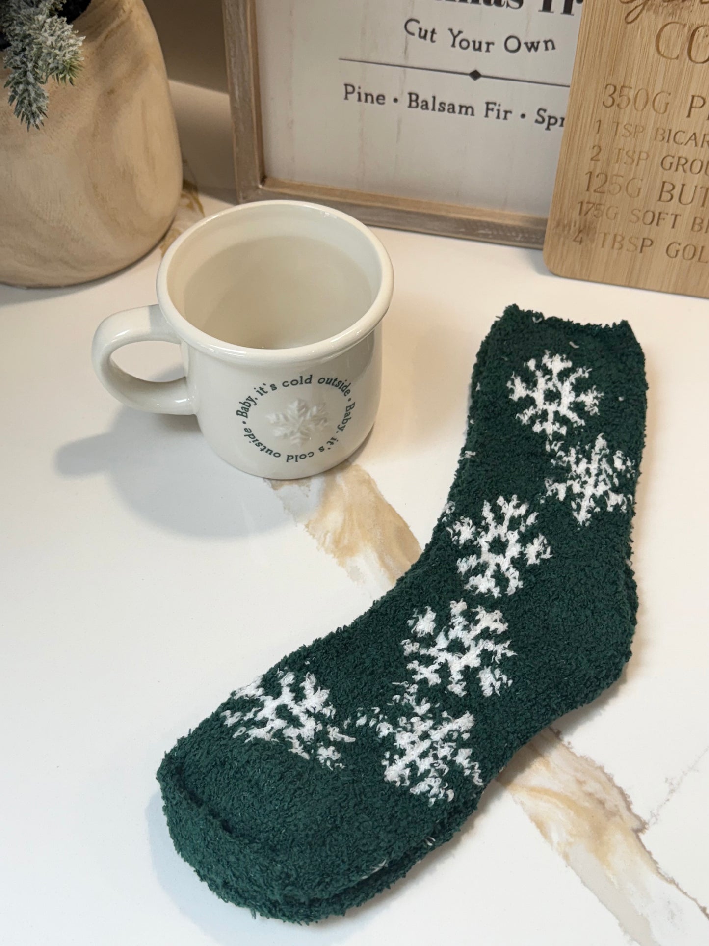 Baby It’s Cold Outside Mug & Socks Set