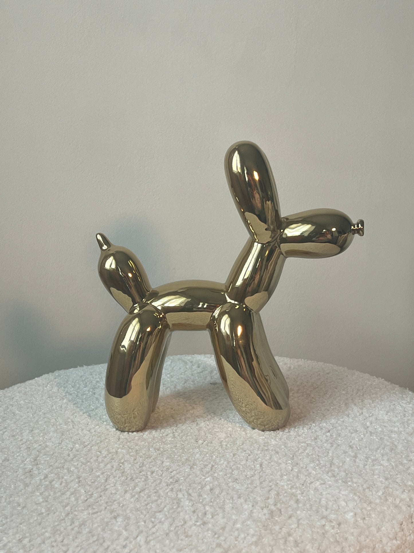 Gold Balloon Dog Ornament