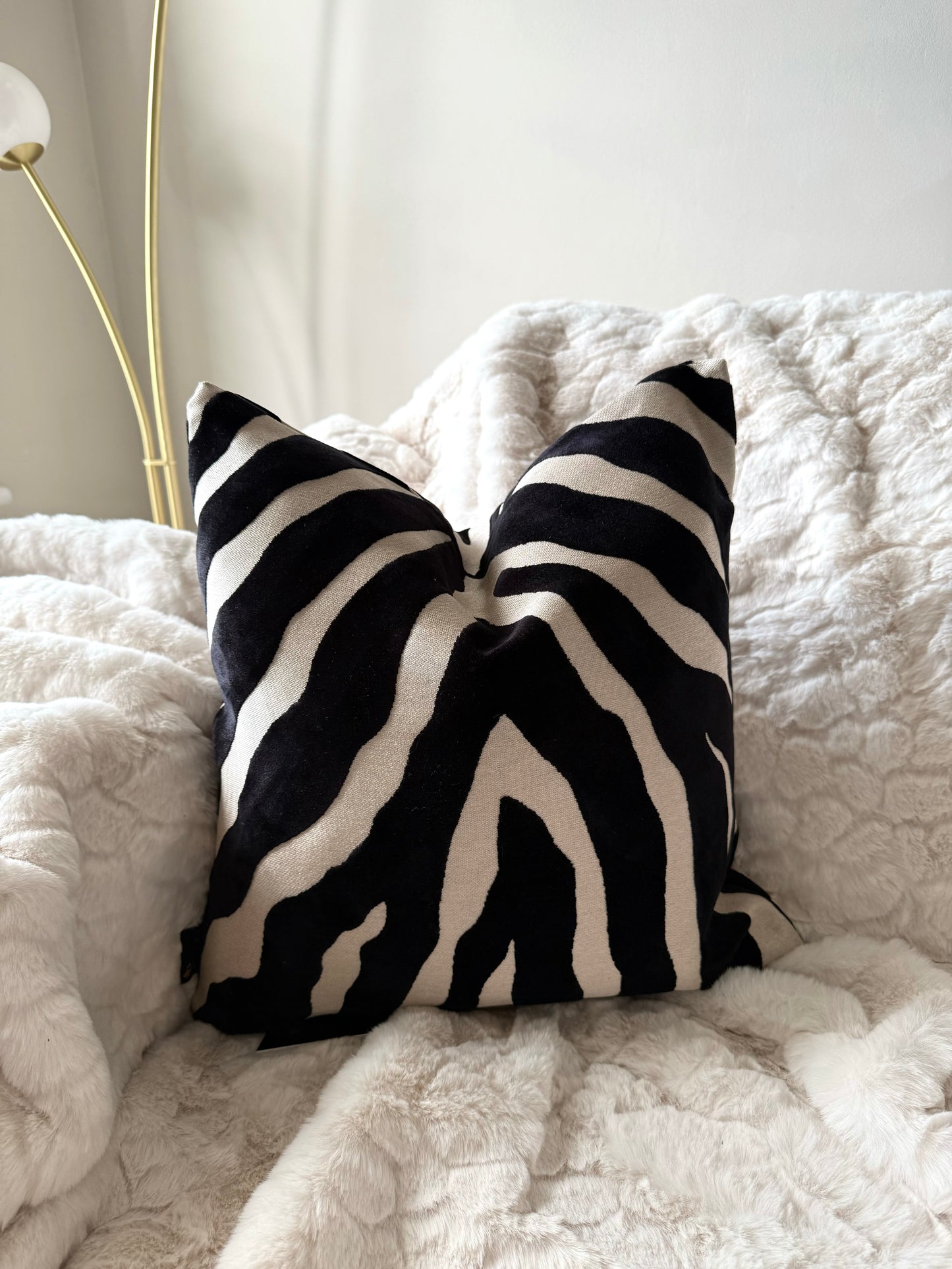 Zebedeedodah Black Cushion 16”