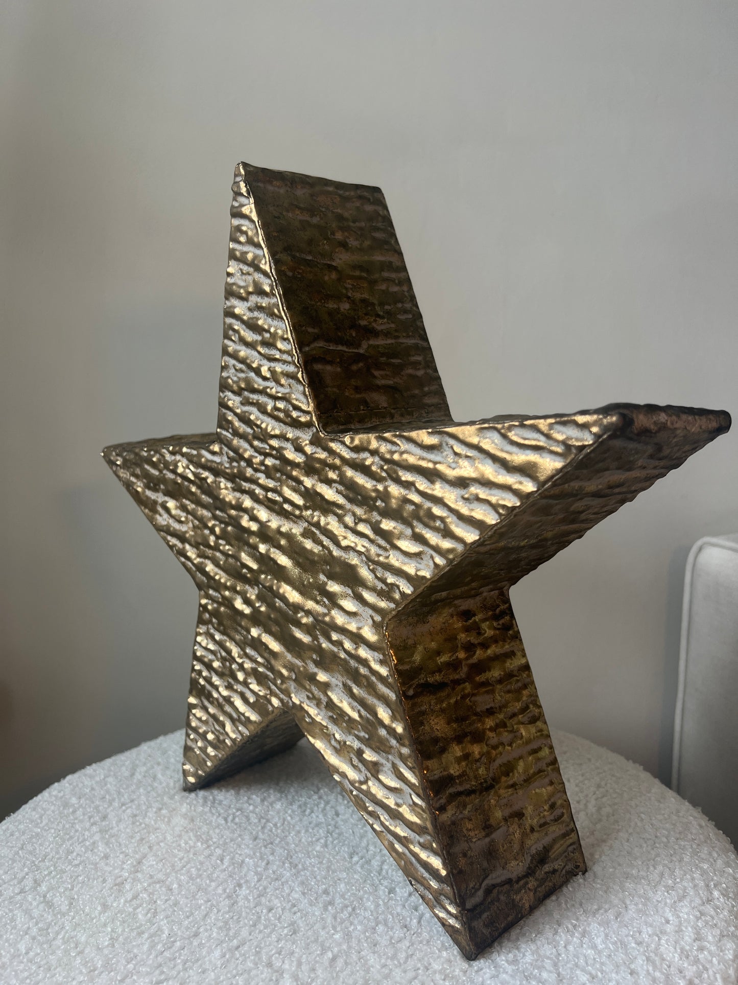 Gold Freestanding Star Ornament