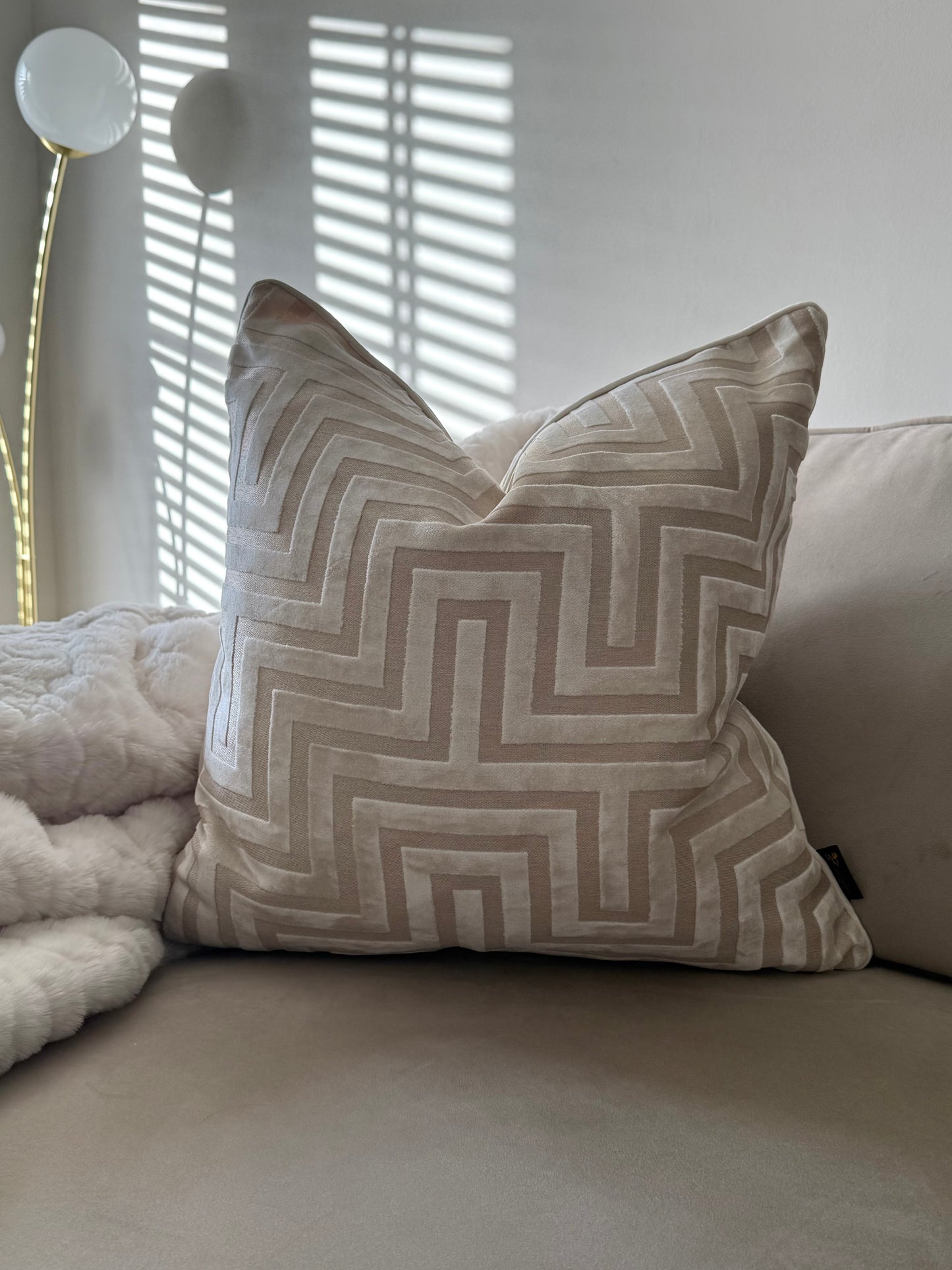 Amazing Ivory Cushion 16”