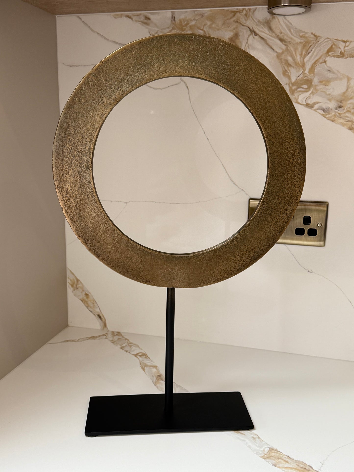 WAIWO Antique Bronze Ornament On Base