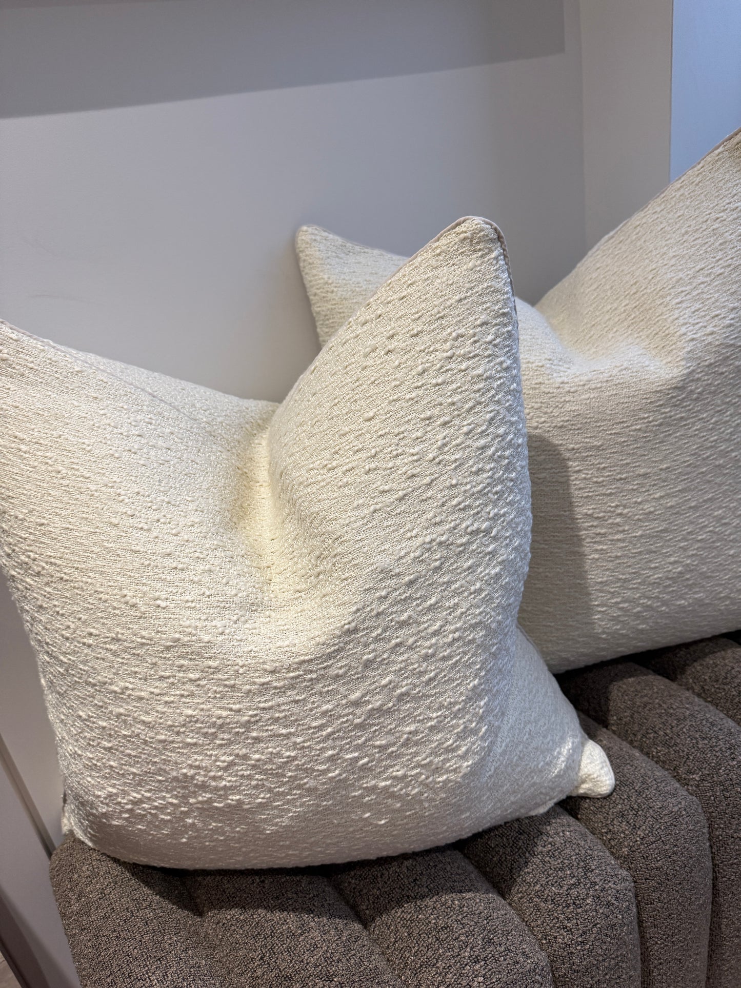 Mura Large Natural Cushion 22”