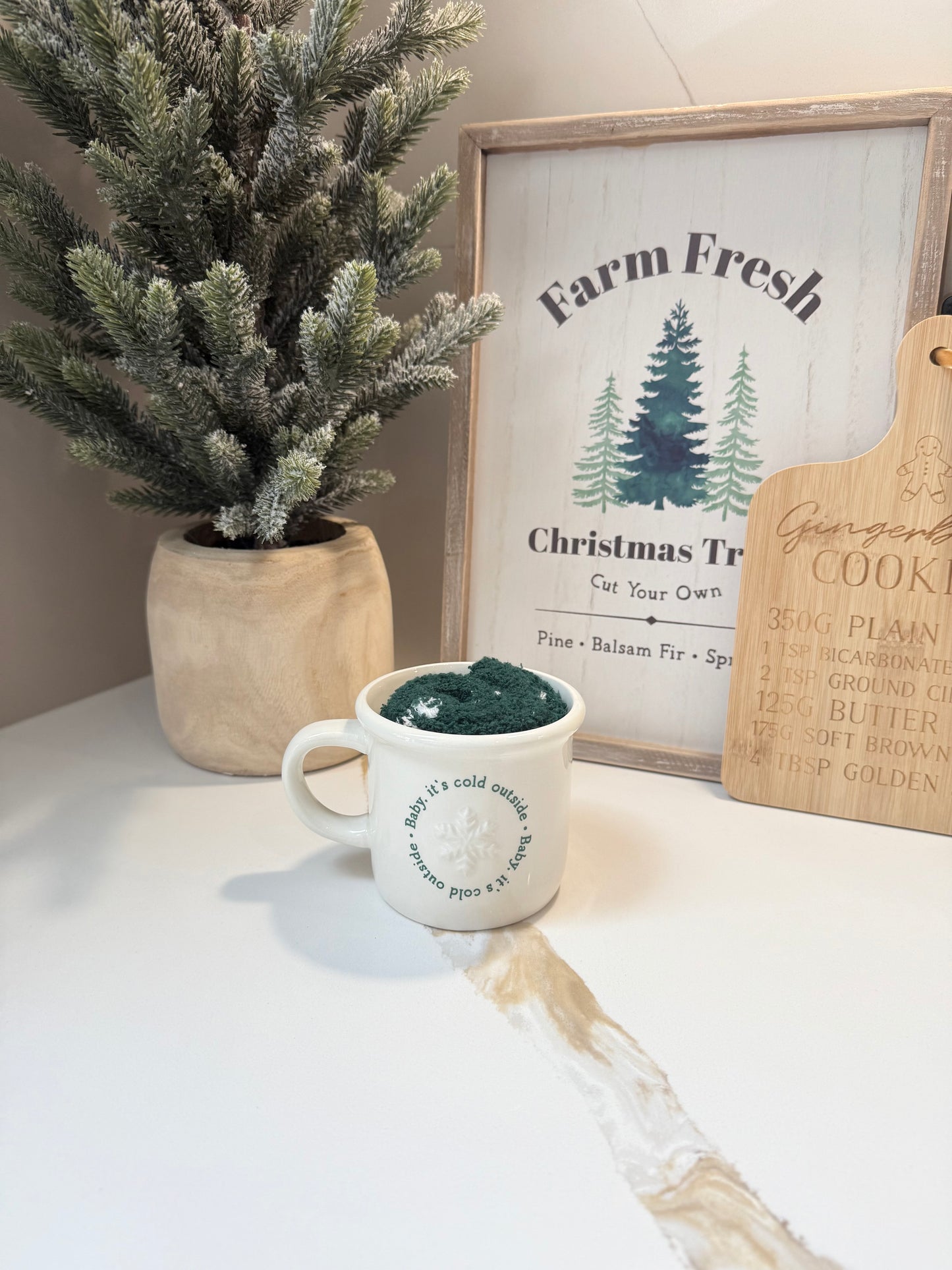 Baby It’s Cold Outside Mug & Socks Set