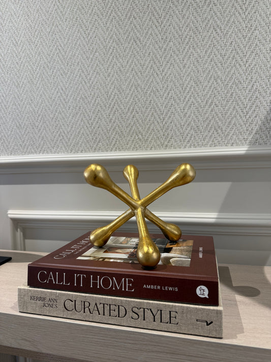 Gold Jack Sculpture