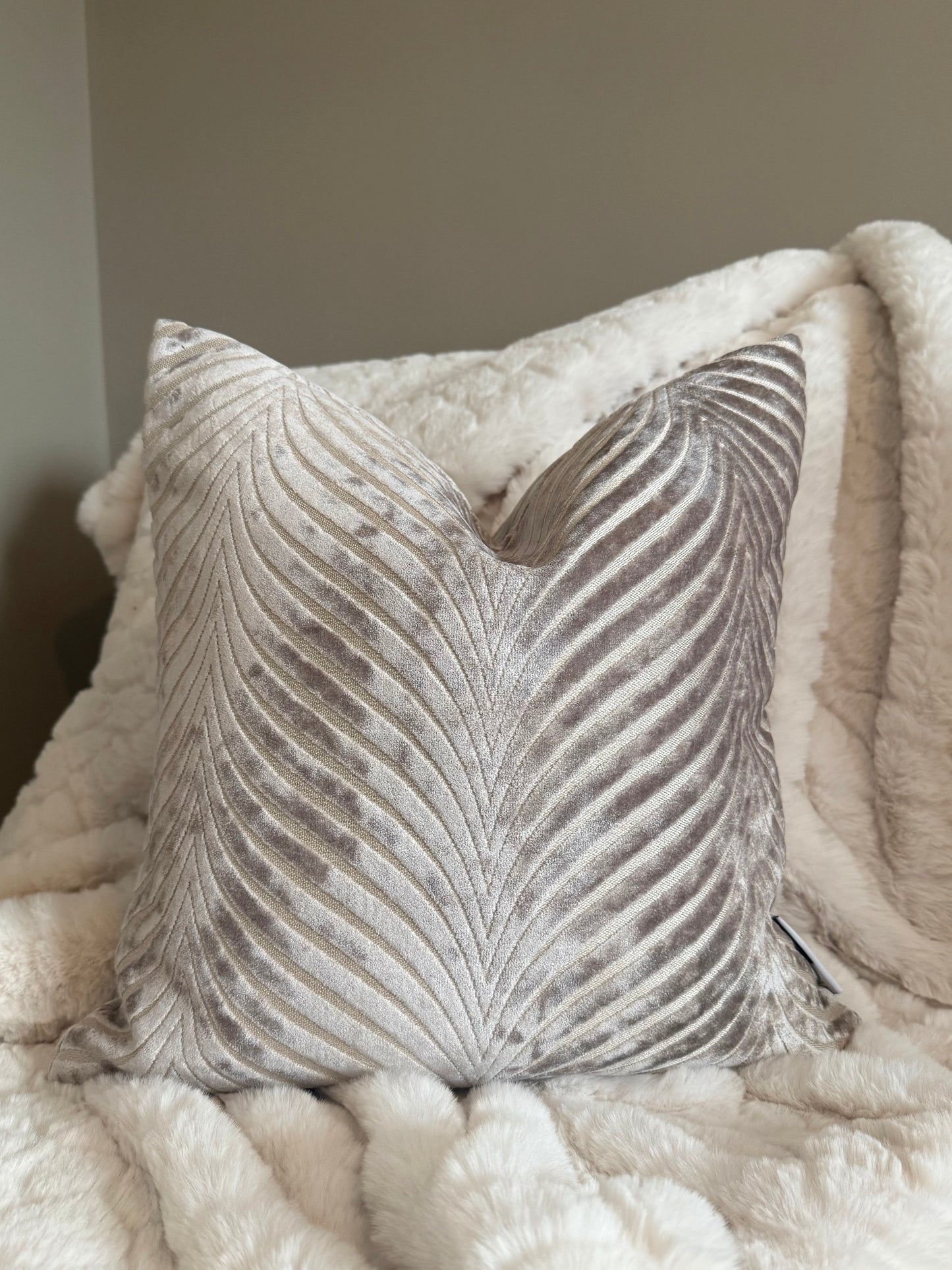Rada Taupe Cushion 16"