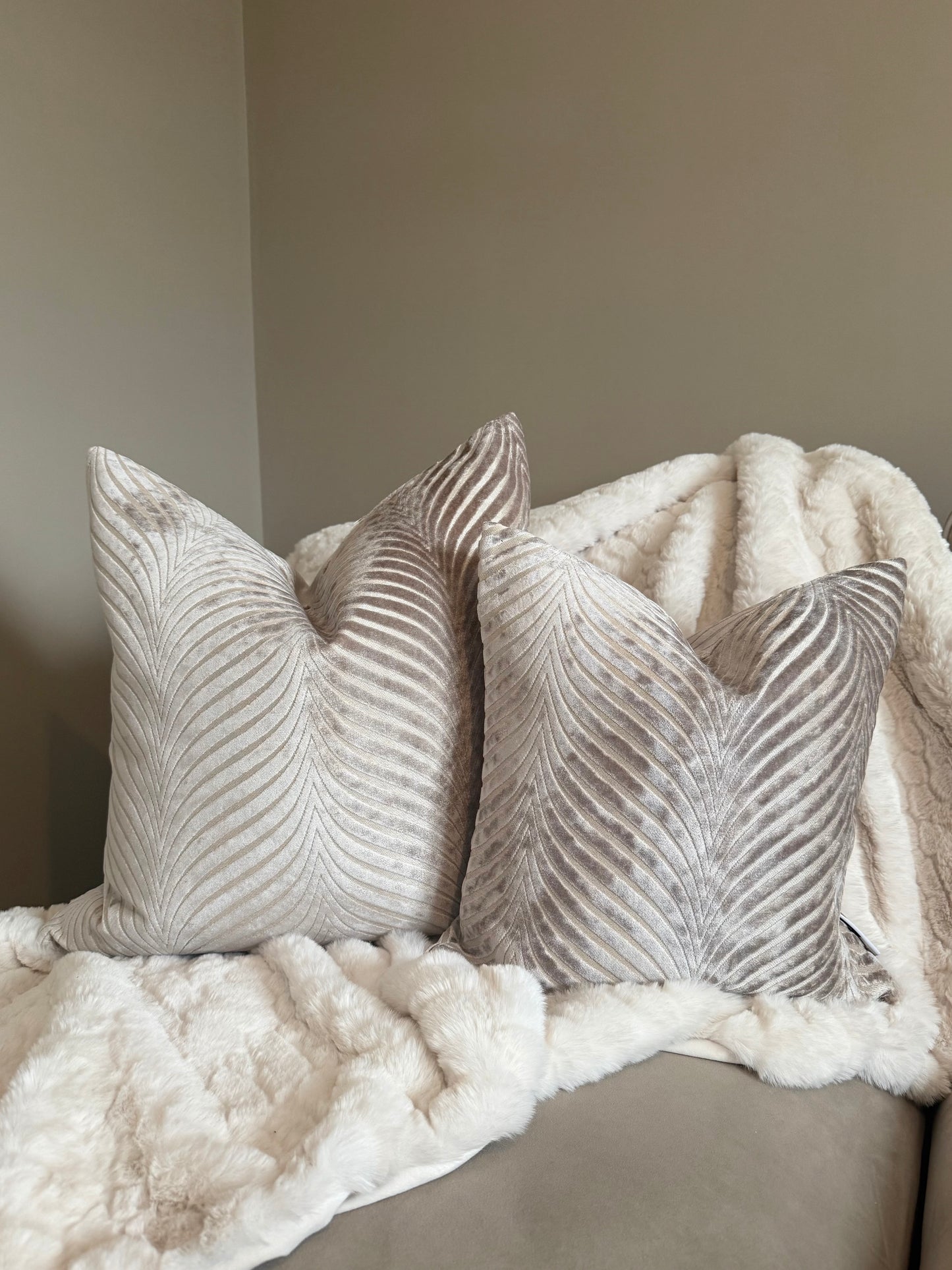 Rada Taupe Cushion 16"