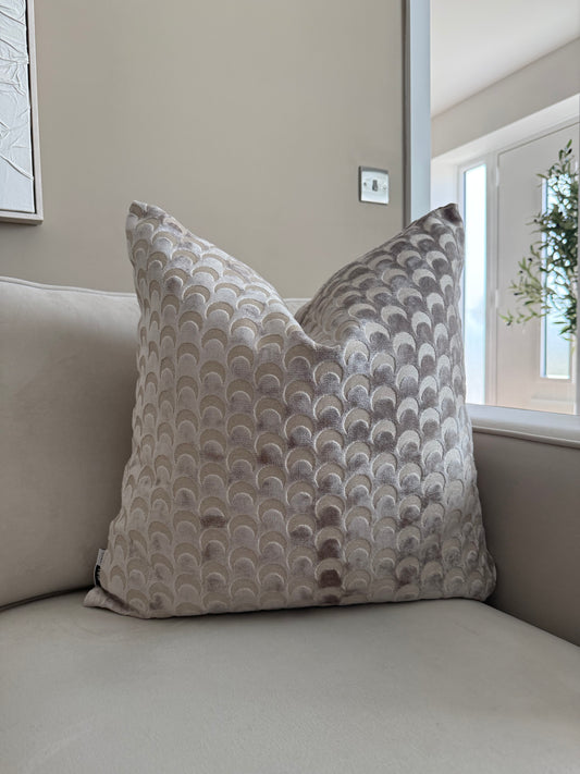 Soli Taupe Large Cushion