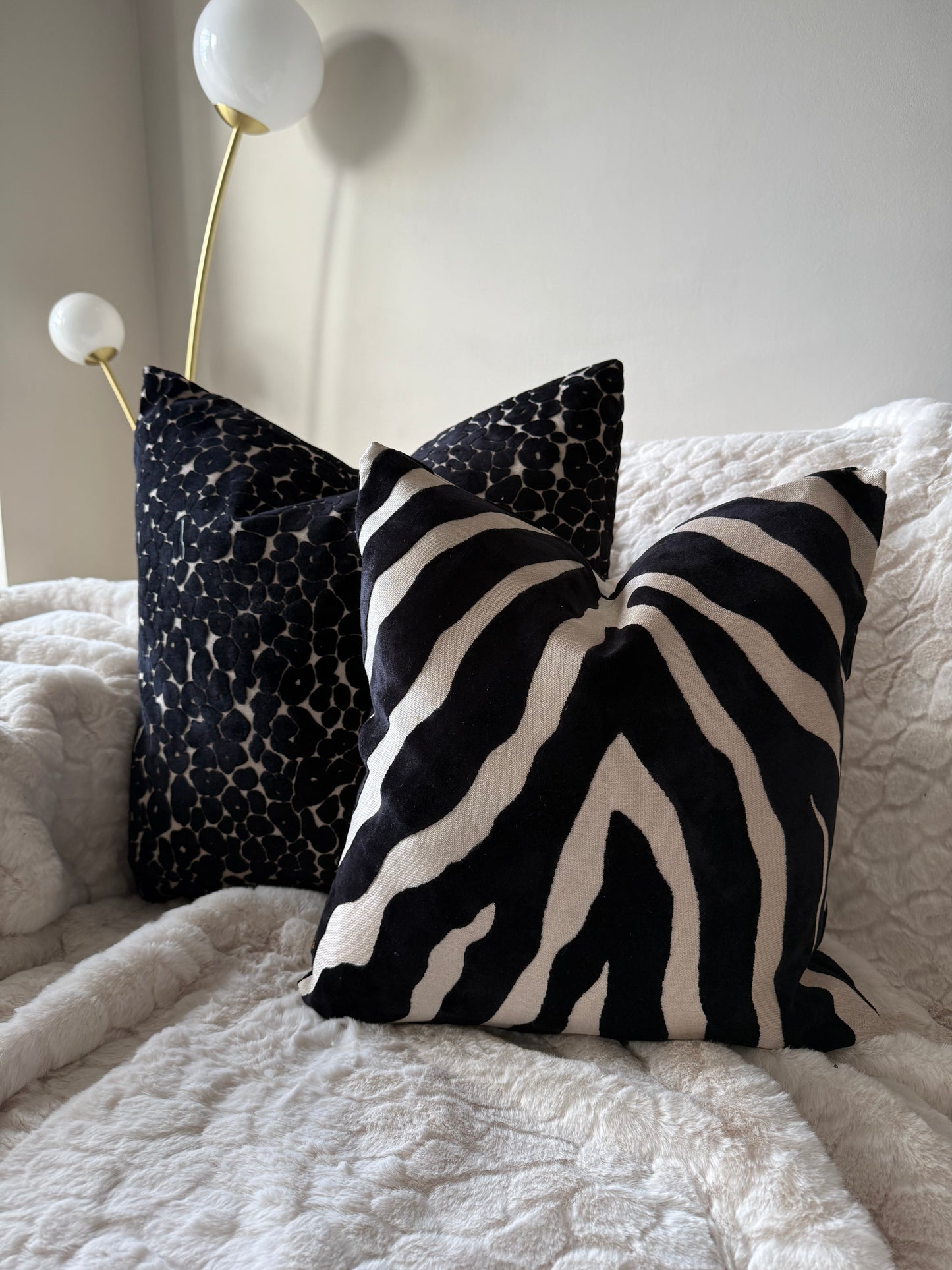 Zebedeedodah Black Cushion 16”