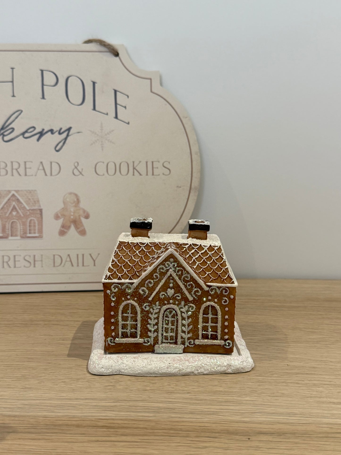 Gingerbread House Incense Cone Burner