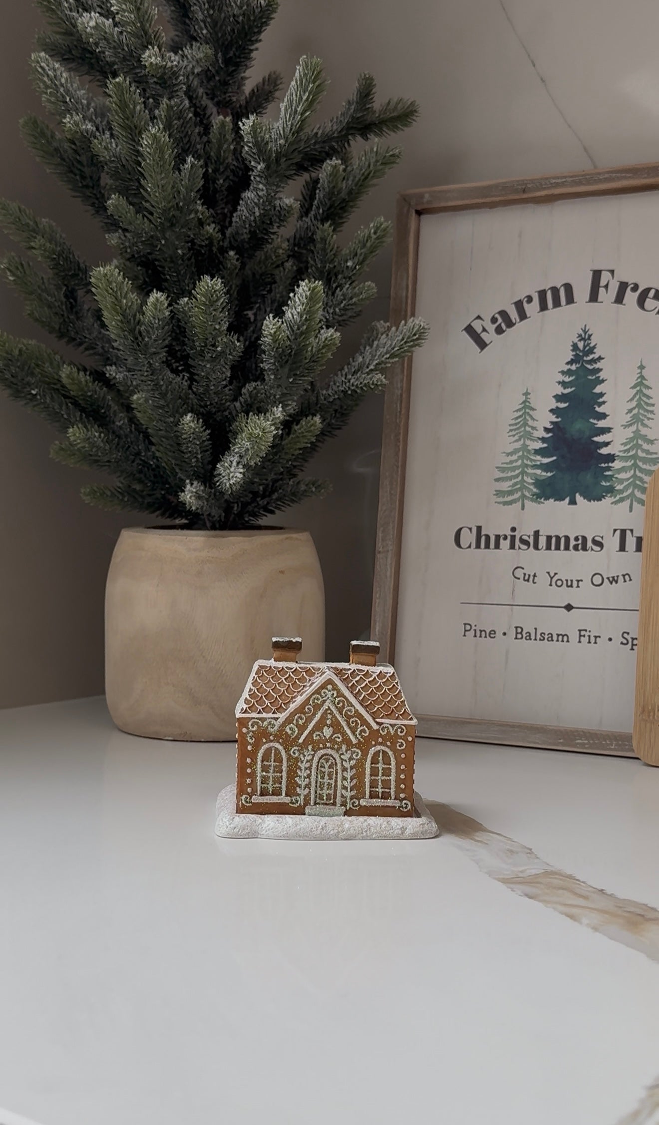 Gingerbread House Incense Cone Burner