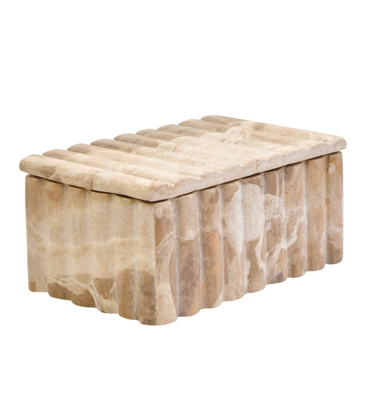Rectangular Decorative Marble Storage Box